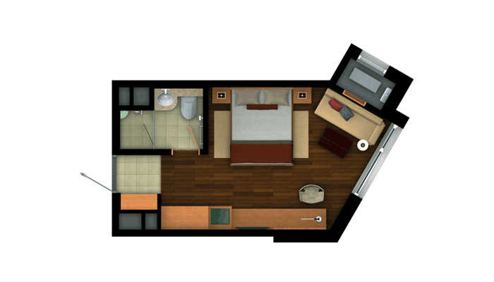 View floor plan